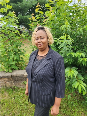 Dr. Chizoba Mbachu outside her practice
